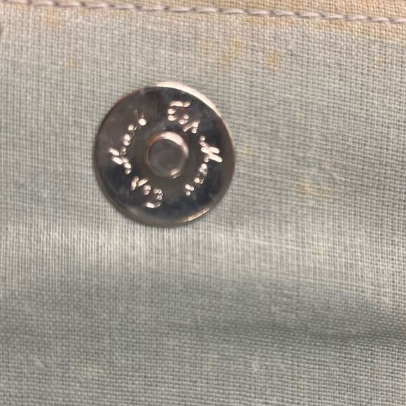 Vintage F.W. Woolworth Silver Metallic Sequins Mini Chain Bag - Picture 10 of 16